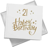 21st Birthday White Photo Album Gift For Him Or Her 50 x 6x4 Photos Pack of 5 Wholesale Trade